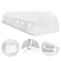 vidaXL Skleník 27 m² 900x300x200 cm