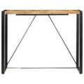 vidaXL Barový stolík 140x70x110 cm masívne mangovníkové drevo