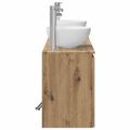 vidaXL Set kabinetov do kúpeľne 3 ks Dub artisan 49,5 x 35 x 63 cm