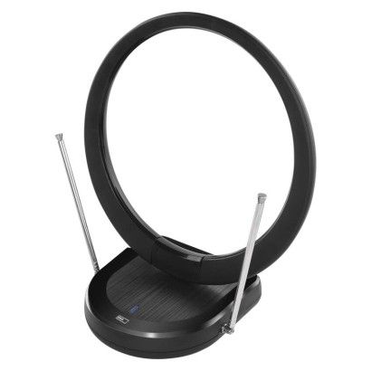 EMOS CITY RING-C500 prijímacia anténa DVB-T2, DAB, filtr LTE/4G/5G