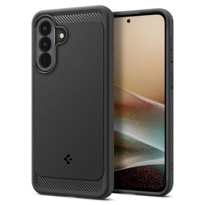 Odolné puzdro Spigen Rugged Armor pre Samsung Galaxy A37 5G matne čierne