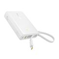 Powerbank Baseus PicoGo Digital Display 10000mAh 45W (biely)
