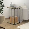 vidaXL Bočný stolík dub sonoma 40x30x60 cm spracované drevo