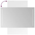 vidaXL LED kúpeľňové zrkadlo 30x50 cm