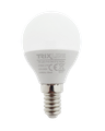 LED žiarovka Trixline 6W P45 E14 teplá biela 3 PACK