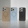 Obal Glitter Thin Mag pre iPhone 17 Air 6,6" modrý