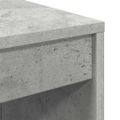 vidaXL Stôl Betónová šedá 100 x 40 x 76 cm