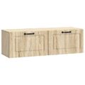 vidaXL Nástenná TV skrinka Dub sonoma 98 x 31 x 30 cm Kompozitné drevo