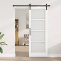 vidaXL Posuvné dvere ORKDAL Biela 78 x 211 cm