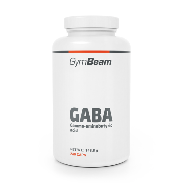 GABA - GymBeam, 240 kaps., kapsulovaný