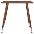 vidaXL 3-dielna jedálenská súprava sivá umelá koža