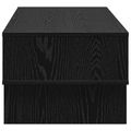 vidaXL Konferenčný stolík Čierny dub 100 x 46 x 35 cm Kompozitné drevo
