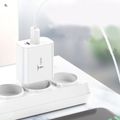 Wall charger t-phox speedy usb-c 20w/usb 18W pd qc + cable lightning 1M white
