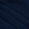 vidaXL Prikrývka na celý rok 240 x 260 cm 4 ročné obdobia Tmavomodrá