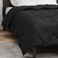 vidaXL Letná prikrývka 200 x 135 cm Leto 200 gsm Čierny