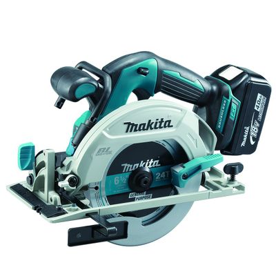Makita Aku bezuhlíková okružná píla Li-ion LXT 18V/5,0Ah ,Makpac