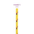 vidaXL Lodné lano žlté 8 mm 25 m polypropylén