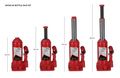 Hydraulický zdvihák bábika SX BOTTLE JACK 10T - bez krabice SIXTOL
