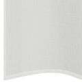vidaXL Voálové závesy s priechodkami, 2 ks, biele