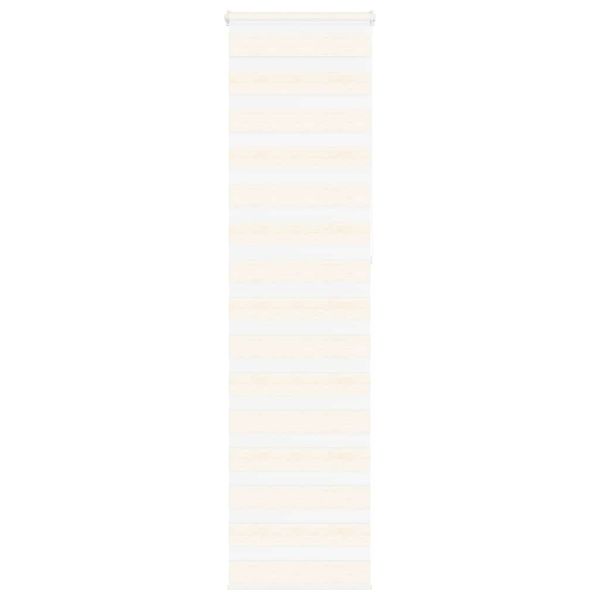 vidaXL Zebra roleta mramorová béžová 65x230 cm šírka látky 60,9 cm polyester