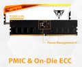 PATRIOT VIPER ELITE 5 TUF GAMING RGB HS 32GB DDR5 6000MT/s / DIMM / CL36 / 1,35V / Kit 2x 16GB Operacní pamet, DDR5, 32GB (2× 16GB kit), 6000MHz, CL36, RGB LED podsvícení, s chladicem, bílá