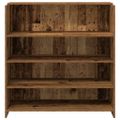 vidaXL Recepčný stôl staré drevo 100x50x103,5 cm kompozitné drevo