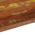 vidaXL Stolová doska 110x40x2,5 cm obdĺžnik masívne recyklované drevo