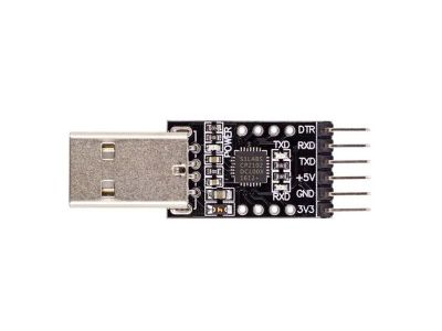 Prepojovač USB/TTL, modul s CP2102