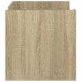 vidaXL Konferenčný stolík dub sonoma 100x50x50 cm kompozitné drevo