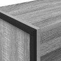 vidaXL Knižnica 60 x 30 x 86,5 cm Kompozitné drevo Sivý Sonoma
