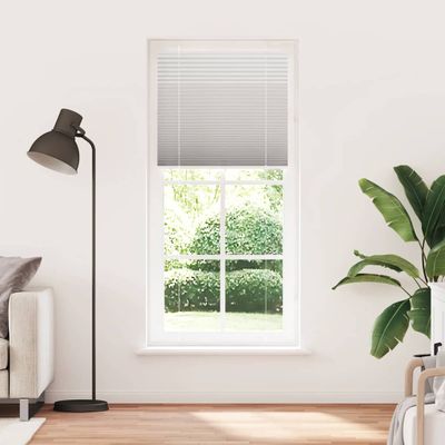 vidaXL plisovaná roleta svetlosivá 85x200 cm šírka látky 84,4 cm