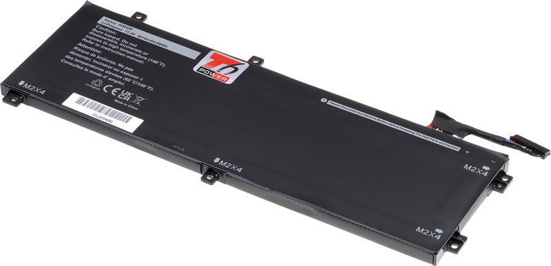 Batéria T6 Power pre Dell Precision 15 5520, 5530, XPS 15 9560, 9570, 4910mAh, 56Wh, 3cell, Li-pol