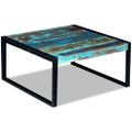 vidaXL Konferenčný stolík, recyklovaný masív 80x80x40 cm