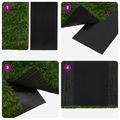 vidaXL Samolepiaca páska na umelú trávu Čierna 15 cm x 20 m