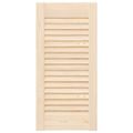vidaXL dvierka skriniek Louvred Design 4 ks 61,5x29,5cm masív borovica