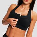 Dámska bežecká športová podprsenka Pulse X Black - GymBeam, veľkosť XL