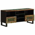 vidaXL TV skrinka 100x34x46 cm, akáciový masív