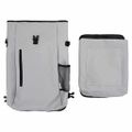 vidaXL Cyklistická taška Sivá 31 x 13 x 58 cm Polyester