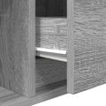 vidaXL TV skrinka sivý dub sonoma 80x31x25,5 cm spracované drevo