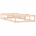 vidaXL Posteľný rám 75x190 cm malé jednolôžko masívne drevo