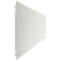 vidaXL Obrubník trávnika 10 ks 20 x 103 cm Nehrdzavejúca oceľ