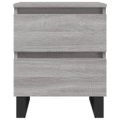 vidaXL Nočný stolík divý dub sonoma 40x35x50 cm kompozitné drevo