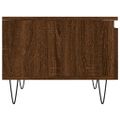 vidaXL Konferenčný stolík hnedý dub 50x46x35 cm kompozitné drevo