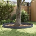 vidaXL Obrubník trávnika 10 ks 102 x 15 x 4 cm Oceľ Antracitová