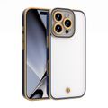 Obal Silky Gold pre iPhone 15 Pro 6,1" modrý