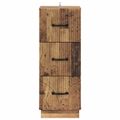 vidaXL Zásuvkový kabinet 33 x 34,5 x 87 cm Kompozitné drevo
