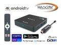 MASCOM SUNNY-T Android TV 12 4K UHD Android TV multimediálny prehrávač s tunerom DVB-T2