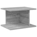 vidaXL Nočný stolík Sivý Sonoma 40 x 30 x 25 cm Kompozitné drevo
