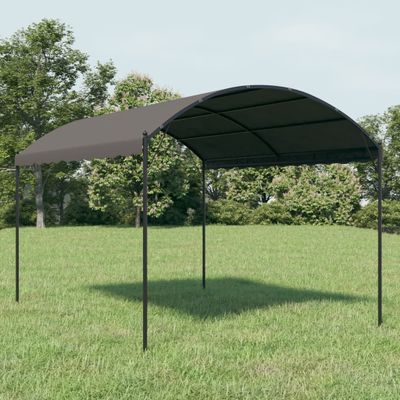vidaXL Tieniaca plachta 3x4 m, antracitová