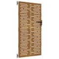 vidaXL Záhradná brána 85x175 cm, corten oceľ, štvorcový dizajn